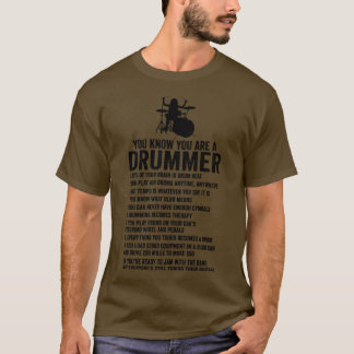 T-shirt Vous Avez Un Drummer Si Amusant Drum Lover Drummer
