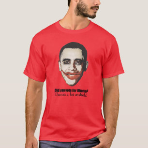 T-shirt Vous avez voté pour Obama