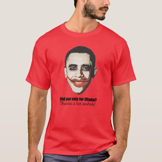 T-shirt Vous avez voté pour Obama (Devant)