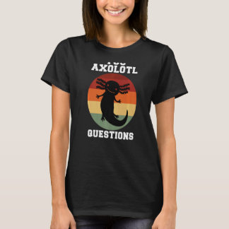 T-shirt Vous Axolotl Questions Axolotl Retro 90s 80s Vinta