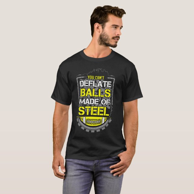 T-shirt Vous biseautés dégonflez des boules faites (Devant entier)