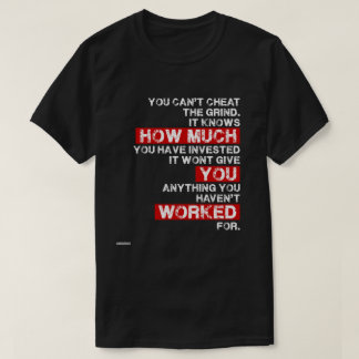 T-shirt Vous biseautez la fraude la chemise de motivation