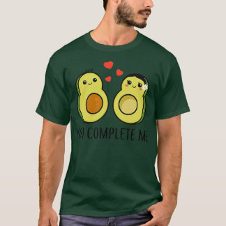 T-shirt Vous Complétez MeFunny Avocado
