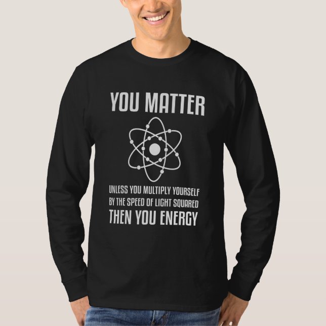 T-shirt Vous comptez à moins que vous ne vous multipliiez  (Devant)