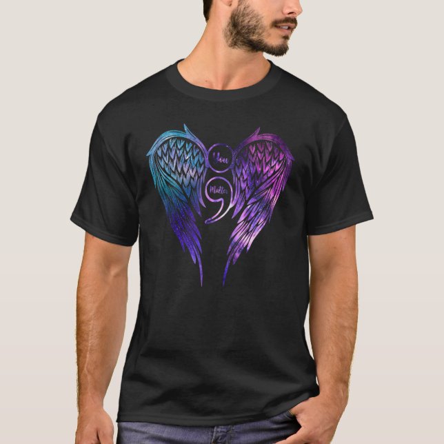T-shirt Vous Comptez Ailes Sensibilisation à la Prévention (Devant)