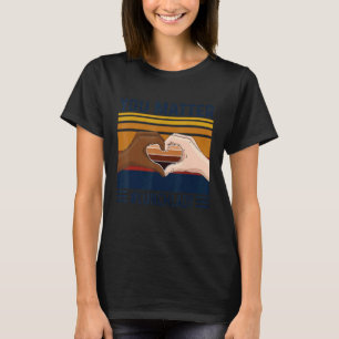 T-shirt Vous Comptez Déjeuner Dame Coeur Main Vintage