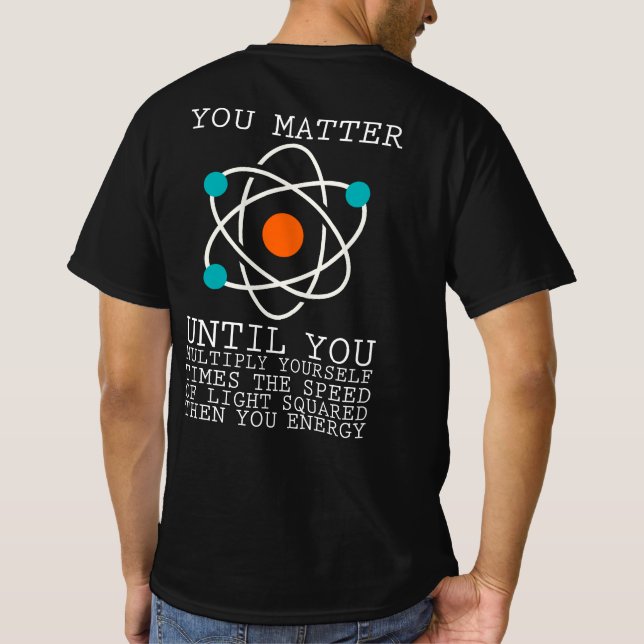 T-shirt Vous Comptez Jusqu'À Ce Que Vous Multipliez Vous-M (Dos)
