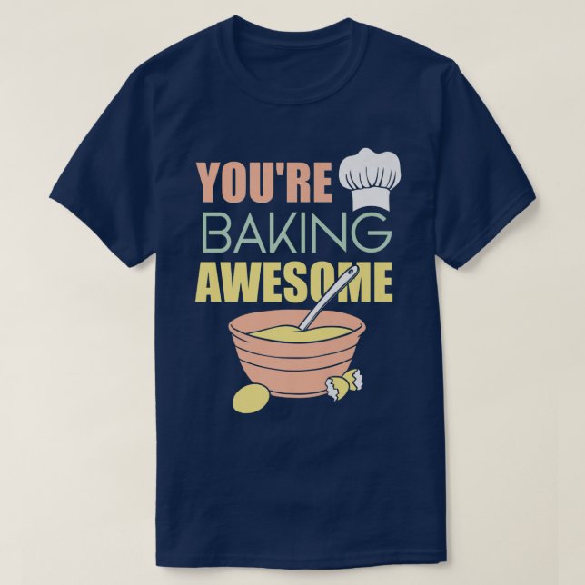 T-shirt Vous cuisinez génial (Design devant)