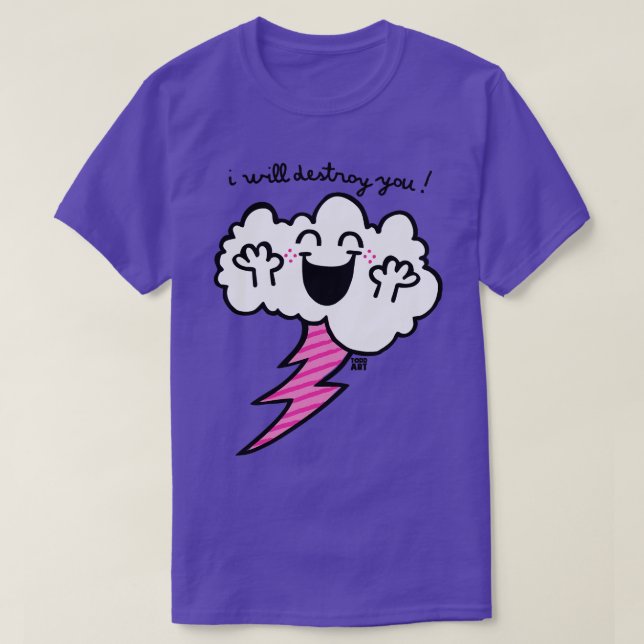 T-SHIRT VOUS DÉTRUIRE (Design devant)