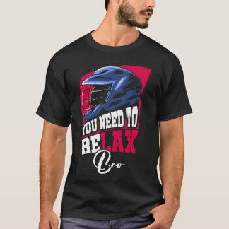 T-shirt Vous devez revoir le casque de sport Bro Athlète v
