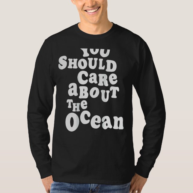 T-shirt Vous Devriez Vous Intéresser À Ocean Go Beach Summ (Devant)