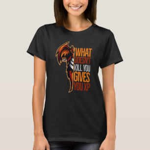 T-shirt Vous Donne Xp Rpg Jeux Vidéo Mmorpg