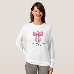 T-shirt Vous êtes adoré Coquette Sweatshirt de croix de co