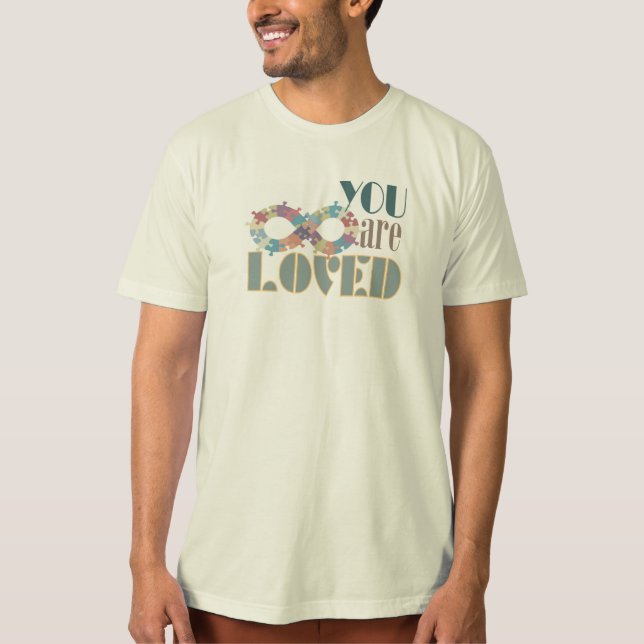 T-shirt Vous êtes aimés (Devant)