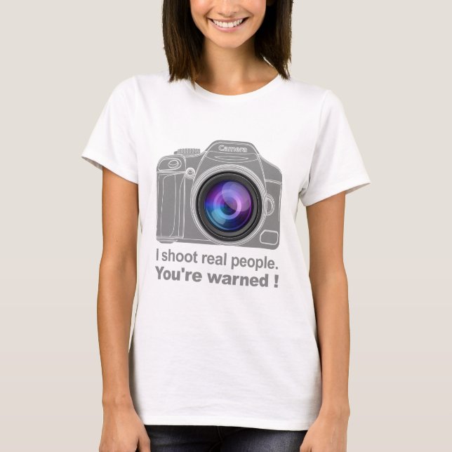 T-shirt Vous êtes avertis ! (Devant)
