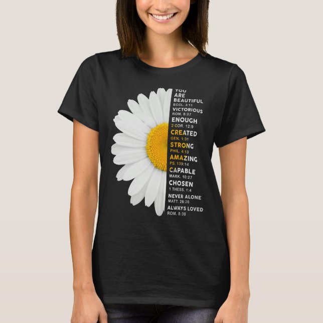 T-shirt Vous Êtes Beau Victorieux Assez Fleur De Faisée C (Devant)