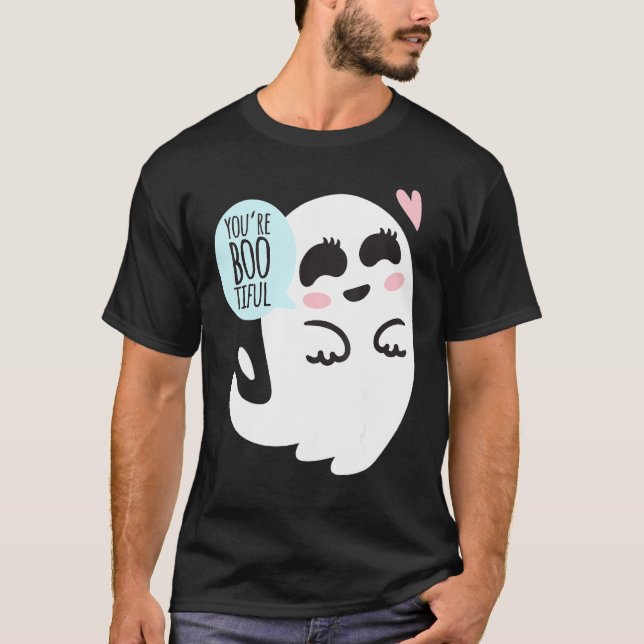 T-shirt Vous Êtes Boo Boo Ghost mignonne Drôle Halloween C (Devant)