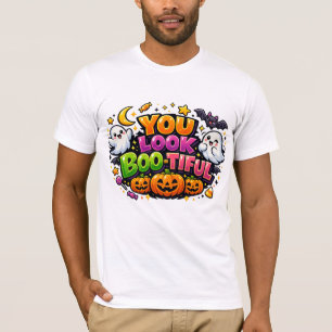 T-shirt VOUS ÊTES BOO-TIFUL Mignon Fantôme d'Halloween