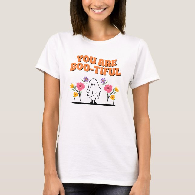 T-shirt Vous Êtes Bootiful svg, Boo tiful Halloween png, C (Devant)
