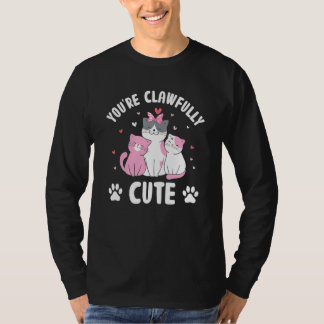 T-shirt Vous êtes Clegal Cute Cat Couples Kitten