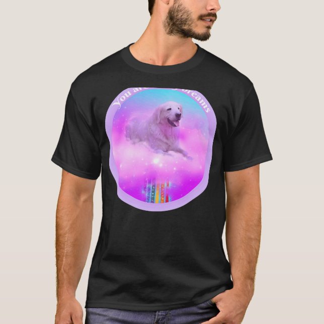 T-shirt Vous Êtes Dans Mes Rêves Lgbt Dog Labrador Rainbow (Devant)