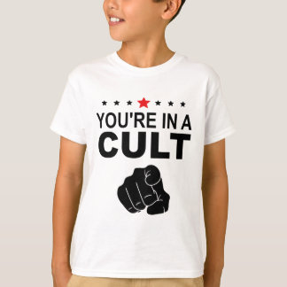 T-shirt Vous êtes dans un panneau de culte