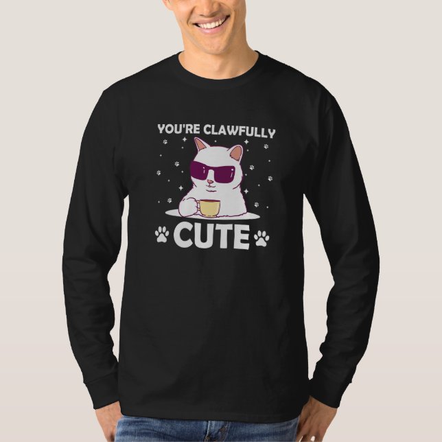 T-shirt Vous êtes des couples de chatons affreusement mign (Devant)