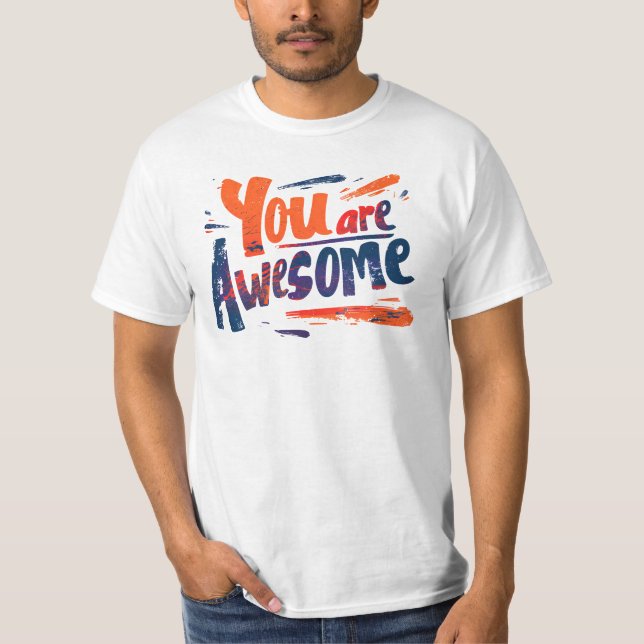 T-shirt vous êtes génial (Devant)