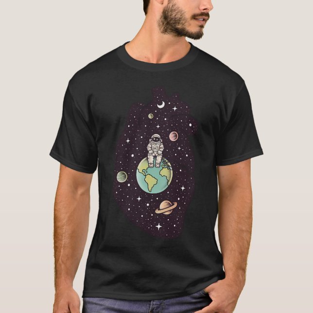 T-shirt Vous êtes ici (Devant)