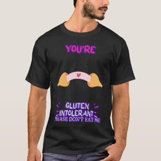T-shirt Vous êtes intolérant au gluten S'il vous plaît Hum