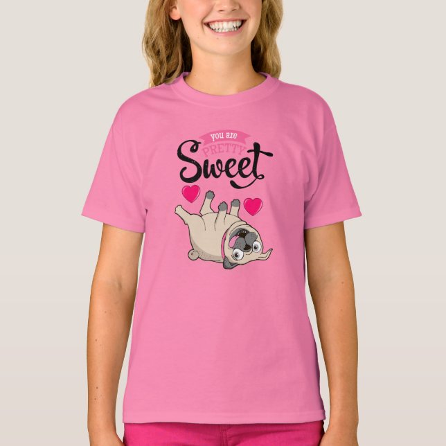 T-shirt Vous êtes Joli Sweet Valentines Chemise (Devant)