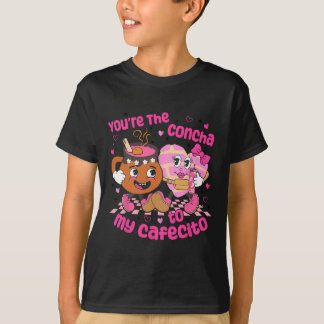 T-shirt Vous êtes la Concha de mon cœur Cafecito Mexicain