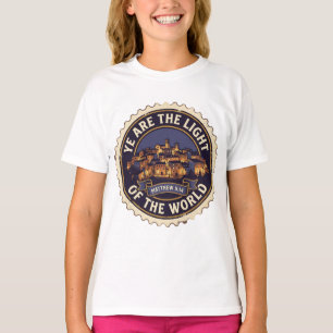 T-shirt Vous êtes la lumière du monde Matthieu 5:14