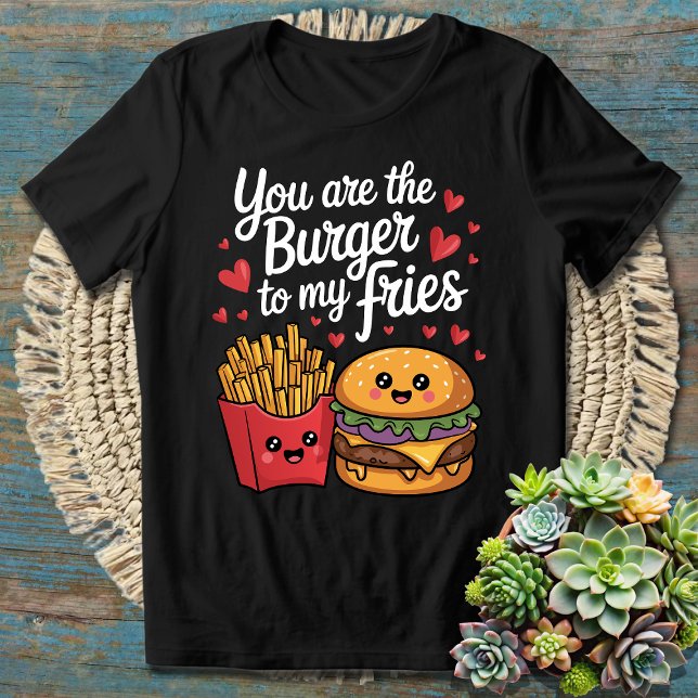 T-shirt Vous êtes le burger pour MES frites Citation pour  (Créateur téléchargé)