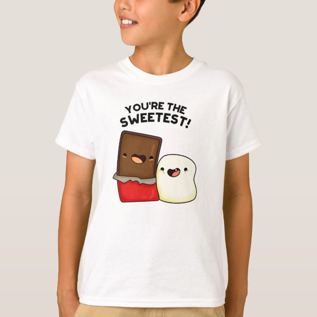 T-shirt Vous êtes le plus doux jeu de snacks amusant (Devant)