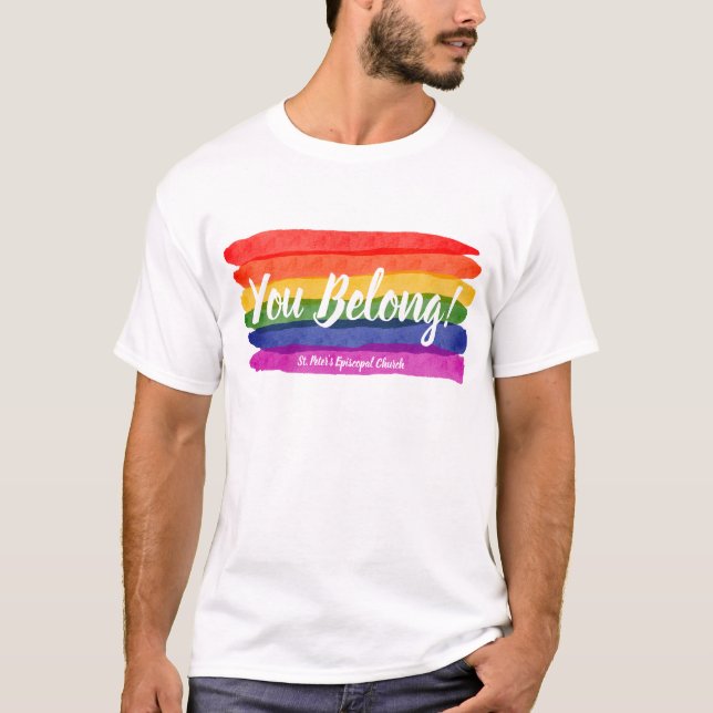 T-shirt "Vous êtes les bienvenus" (Devant)
