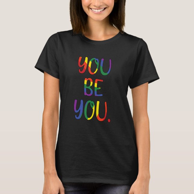 T-shirt Vous Êtes Lgbtq Rainbow Flag Gay pride Ally Fier (Devant)