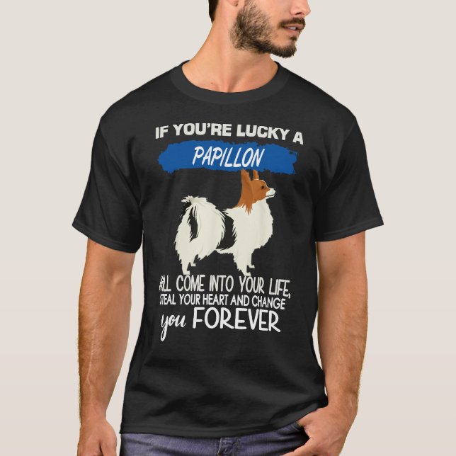 T-shirt Vous êtes Lucky A Papillon (Devant)