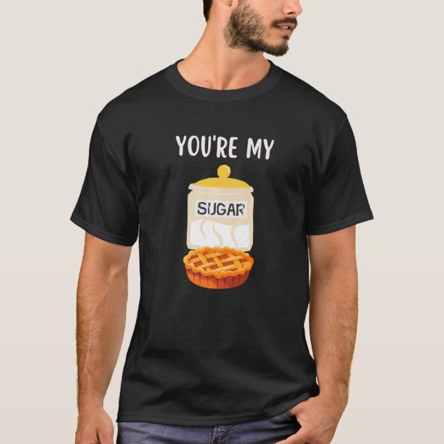 T-shirt Vous êtes ma PIE SUCRE Saint-Valentin (Devant)