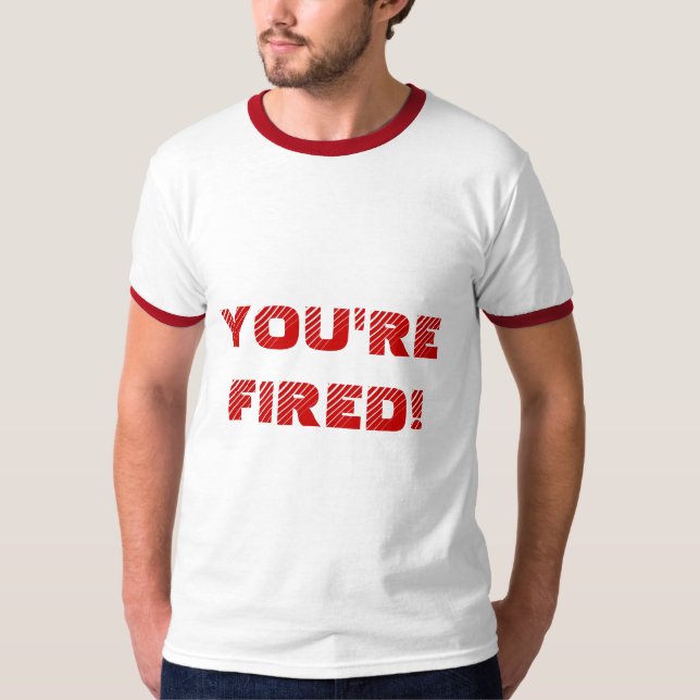 T-SHIRT VOUS ÊTES MIS LE FEU ! (Devant)