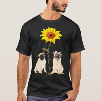 T-shirt Vous Êtes Mon Carlin Sunshine Tournesol