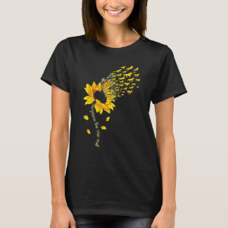 T-shirt Vous Êtes Mon Cheval Sunshine Sunflower Cheval