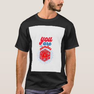T-shirt Vous êtes mon échec critique numéro un