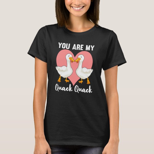 T-shirt Vous êtes mon quack quack anniversaire canards mam (Devant)