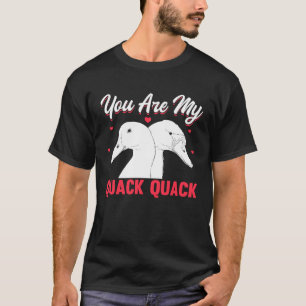 T-shirt Vous êtes mon quack quack anniversaire canards mam