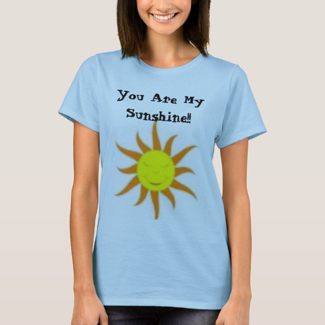 T-shirt Vous êtes mon soleil ! ! (Devant)