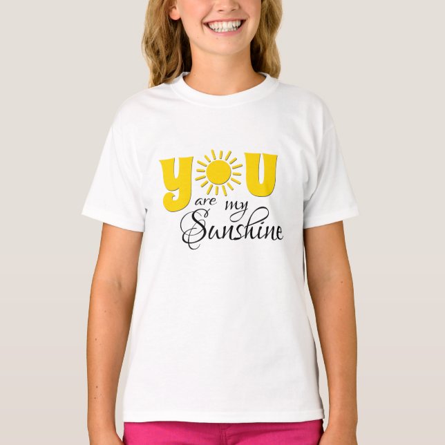 T-shirt Vous êtes mon soleil (Devant)