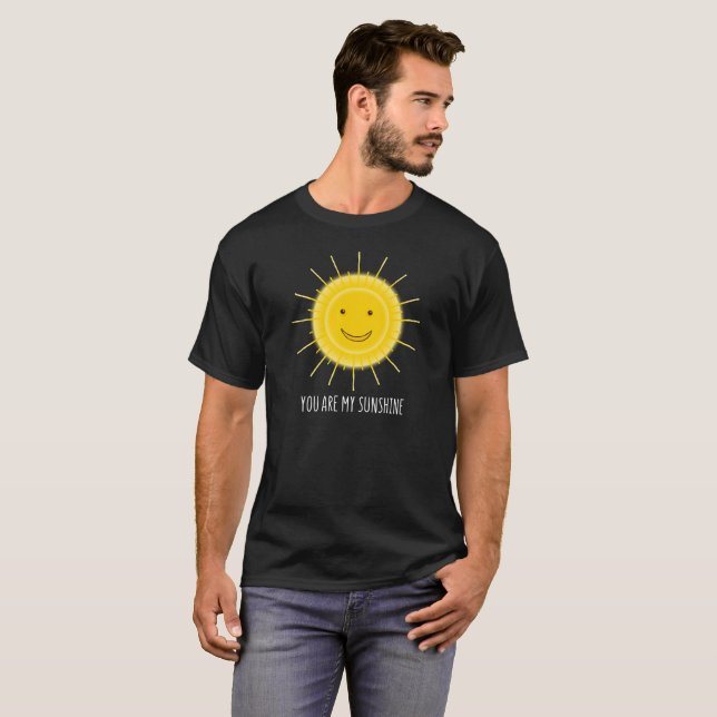 T-shirt Vous êtes mon soleil (Devant entier)