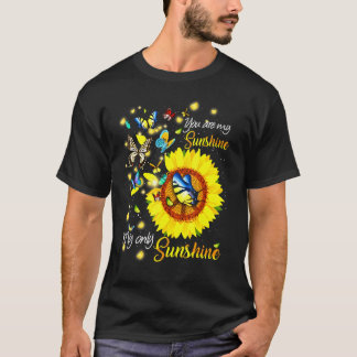 T-shirt Vous Êtes Mon Soleil Mon Seul Sunshine Sunflower M