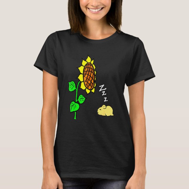 T-shirt Vous Êtes Mon Sunshine Pet Hamster Tournesol Jaune (Devant)